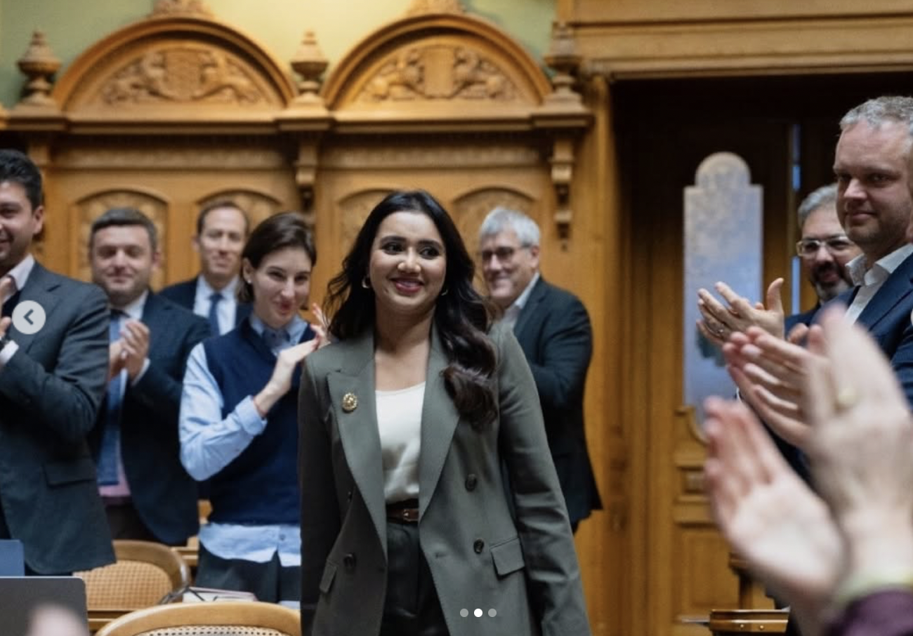 Sri Lankan-Born Farah Rumy Elected 2nd Vice President of Swiss National Council